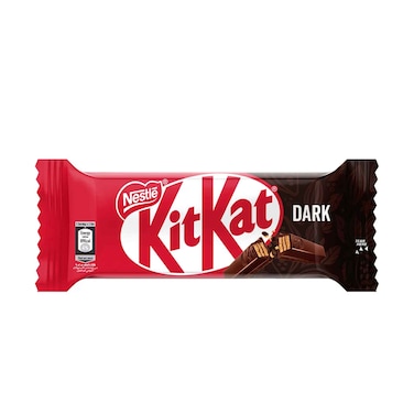 Nestle KitKat Wafer Bars Covered With Dark Chocolate 17.7g