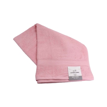 Luxury Bath Towel Pink 70x140cm