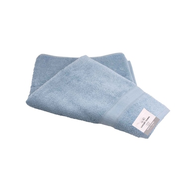 منشفة حمام فاخرة زرقاء 75×140 سم