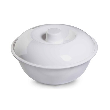 Garall Ceramic Casserole Bowl With Lid 10 Inches