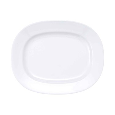 Garall Ceramic Rectangular Plate 12 Inches