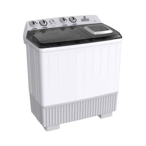 Westpoint Washing Machine Twin Tub WTX-1224.P 12 KG (Plus Extra 50 Qr Supplier's Delivery Charge Outside Doha)