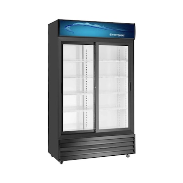 ويست بوينت ثلاجة عرض بابين سحاب WPSN-8217.CS2 سعة 825 لتر (بالإضافة إلى رسوم توصيل المورد خارج الدوحة 50 ريال قطري إضافية)