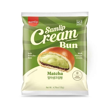 Samlip Frozen Cream Bun Matcha Flavour 135g