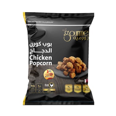 Gourmet Frozen Chicken Popcorn With Two Special Dip Sauce 750g