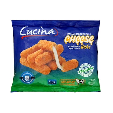 Cucina Italian Mozzarella Cheese Sticks 325g