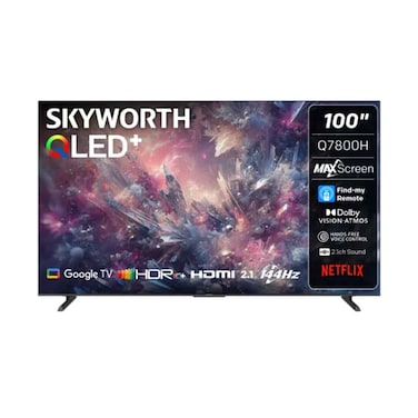Skyworth Smart TV QLED 4K Google TV 100 Inches 100Q7800H