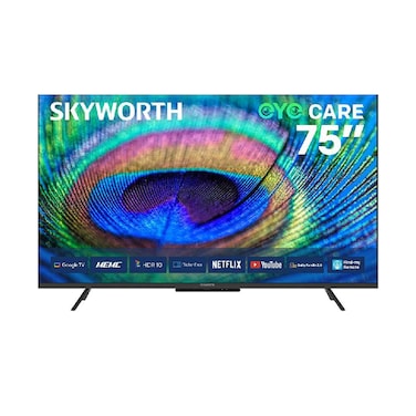 Skyworth Smart TV UHD 4K Google TV 75 Inches 75G6500H