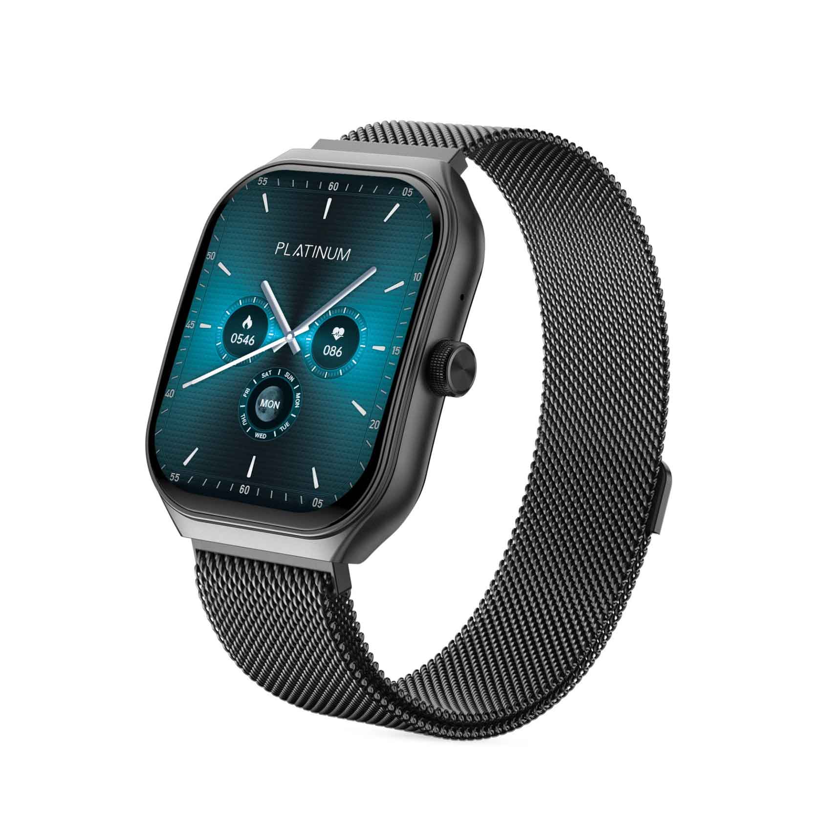 Platinum Calling Smart Watch With Amoled Display EXTRO C