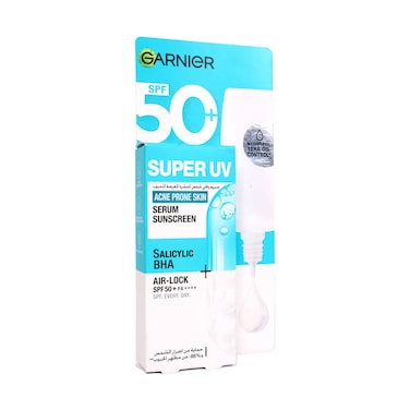 Garnier Super UV Anti-Acne Serum Sunscreen SPF50+ 30ml