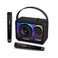 Platinum Apollo Pro Portable Bluetooth Speaker With UHF Wireless Microphones PTHM530 Black