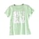 La Collection Cotton Knitted Plain Ladies T-Shirt Bright Green Assorted