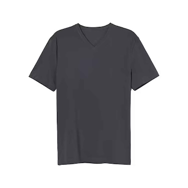 La Collection Polyster Knitted Mens T-Shirt Dark Grey Assorted