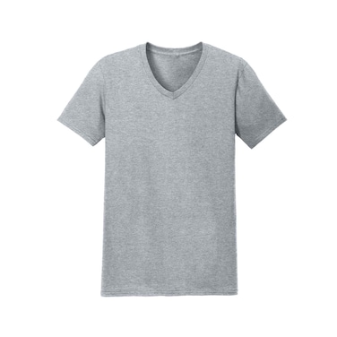La Collection Polyster Knitted Mens T-Shirt Light Grey Assorted