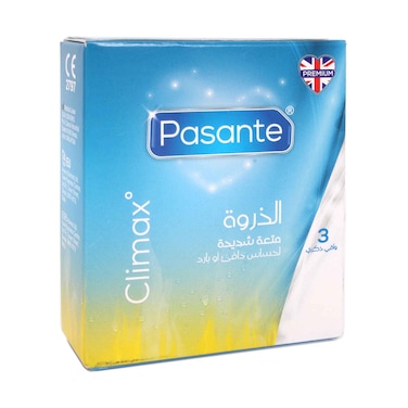 Pasante Condom Climax 3 Pieces