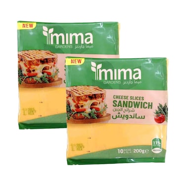 Mima Gardens Slice Cheese Assorted 200gx2 Pieces