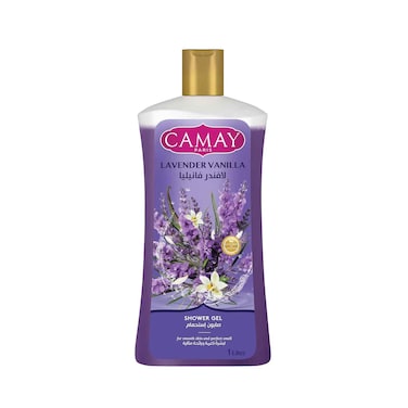 Camay Paris Shower Gel Lavender Vanilla 1L