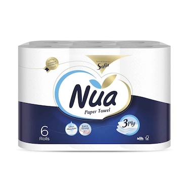 مناشف نوا الورقية، ٣ طبقات، ٦ قطع