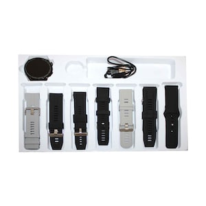 Andowl Smart Watch With 7 Pairs of Straps