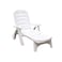 كرسي شاطئ بلاستيكي (سرير شمسي) متنوع 194×77×103 سم