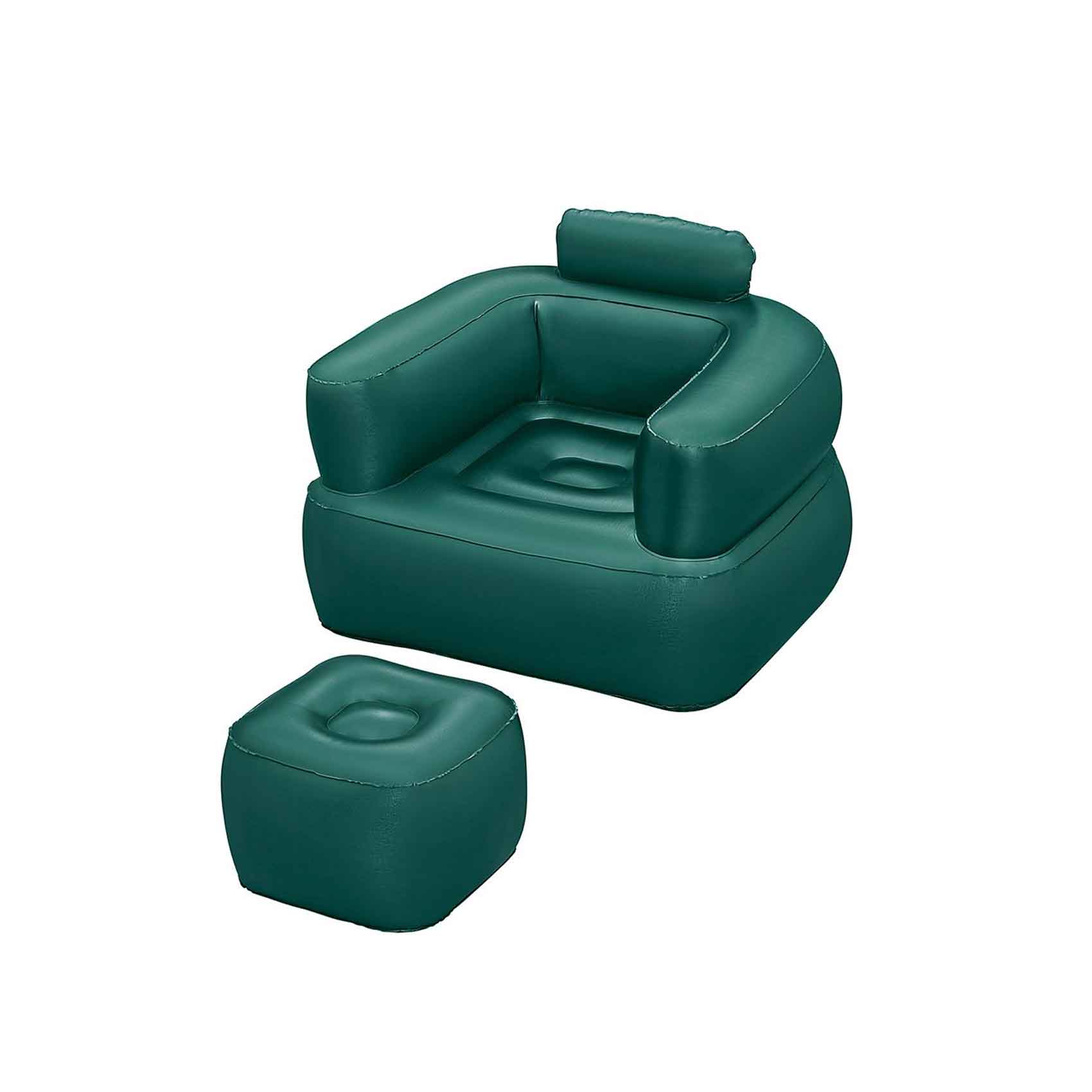 Bestway Inflatable Comfi Cube Lounger 1.07x99x80cm Assorted