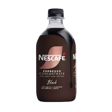 Nescafe Liquid Espresso Concentrate For Easy Iced Coffee Black 500ml