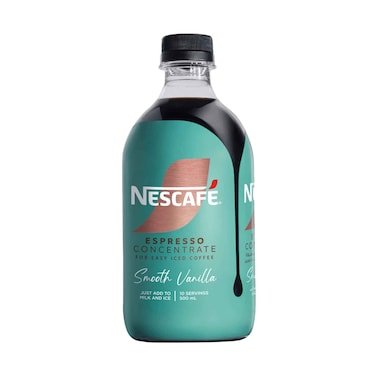 Nescafe Liquid Espresso Concentrate For Easy Iced Coffee Smooth Vanilla 500ml