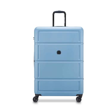 Buy Delsey Camelia Hard Trolley Bag With Wheels Light Blue 82cm
