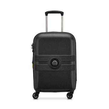 Delsey Flanerie Hard Trolley Bag With 4 Wheels Black 55cm