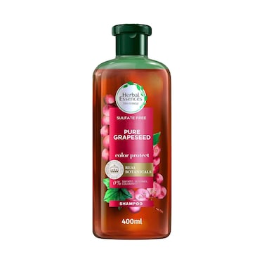 شامبو هيربل إسنسز بخلاصة بذور العنب النقي لحماية اللون 400 مل
