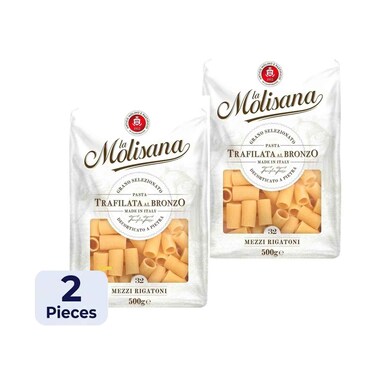 La Molisana N32 Mezi Rigatoni Pasta 500g + 1 Piece