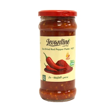 Levantine Sun Dried Red Pepper Paste Hot 400g