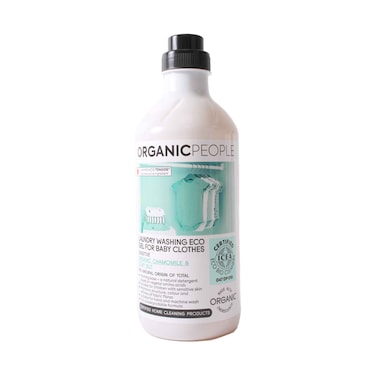 Organic People Laundry Eco Gel Baby Clothes Sensitive Chamomile &amp; Soap Nut 1l