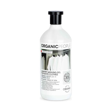 Organic People Laundry Washing For White Clothes Organic Water Lily &amp; Japanese Rice 1l