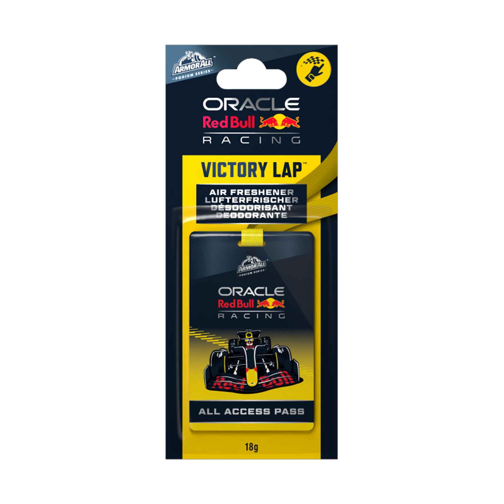 Armor All Racing Victory Lap Access Pass Air Freshener