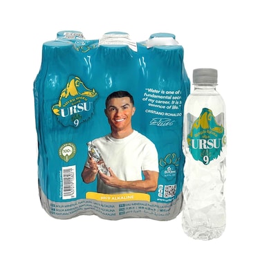 مياه معدنية طبيعية أورسو 9 - 500 مل × 6 قطع