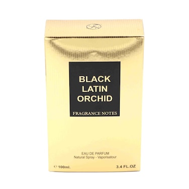 Fragrance Notes Black Latin Orchid Eau De Parfum 100ml