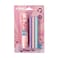 Maxi Retractable Eraser Pencil Style + 3 Pieces Refill, Pink