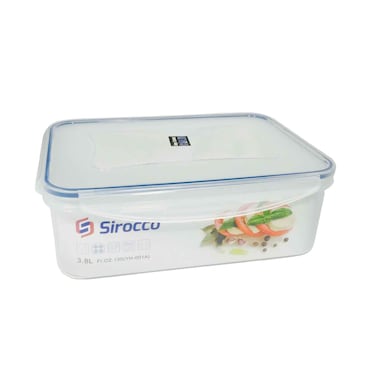 Sirocco Plastic Food Container 3.8 Liters