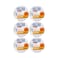 Rawa Flavoured Yoghurt Peach, Low Fat 100gx6 Pieces