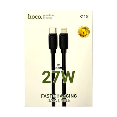 Hoco Data Cable Fast Charging X115 27W USB C - Lightning