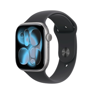 Apple Watch Series 11&nbsp;GPS&nbsp;Space Gray Aluminium Case&nbsp;42mm&nbsp;Black Sport Band S/M
