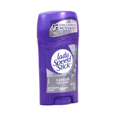 Lady Speed Stick Carbon Absorb Antitranspirante 45g