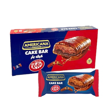 Americana Premium Cake Bar With KitKat 35gx5 Pieces