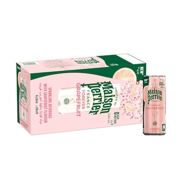 Maison Perrier Sparkling Beverage With Grapefruit Flavour 250mlx10 Pieces
