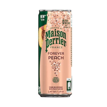 Maison Perrier Sparkling Beverage With Peach Flavour 250ml