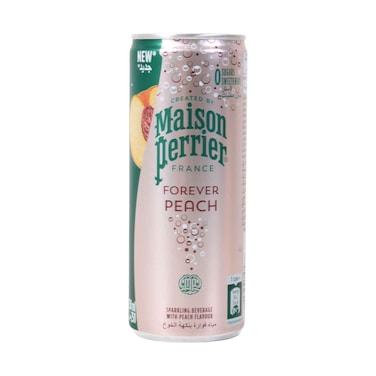 Maison Perrier Sparkling Beverage With Peach Flavour 250ml