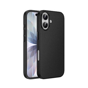 غلاف حماية جلد Hoco DG29 لـ iPhone 17 أسود