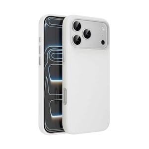Hoco DG29 Leather Protective Case iPhone 17 Pro Light Gray