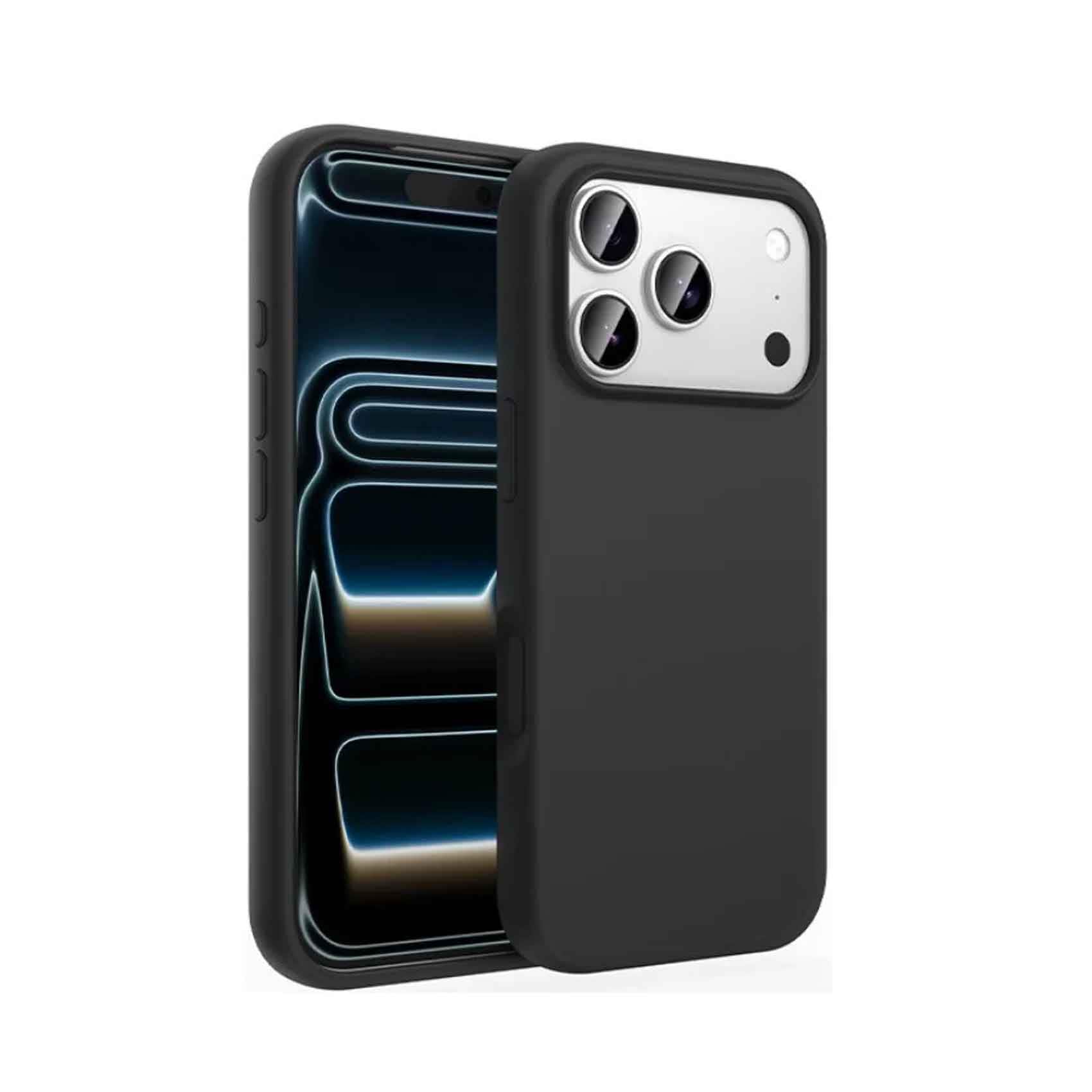Hoco DG30 Silicon Protective Case iPhone 17 Pro Max Black